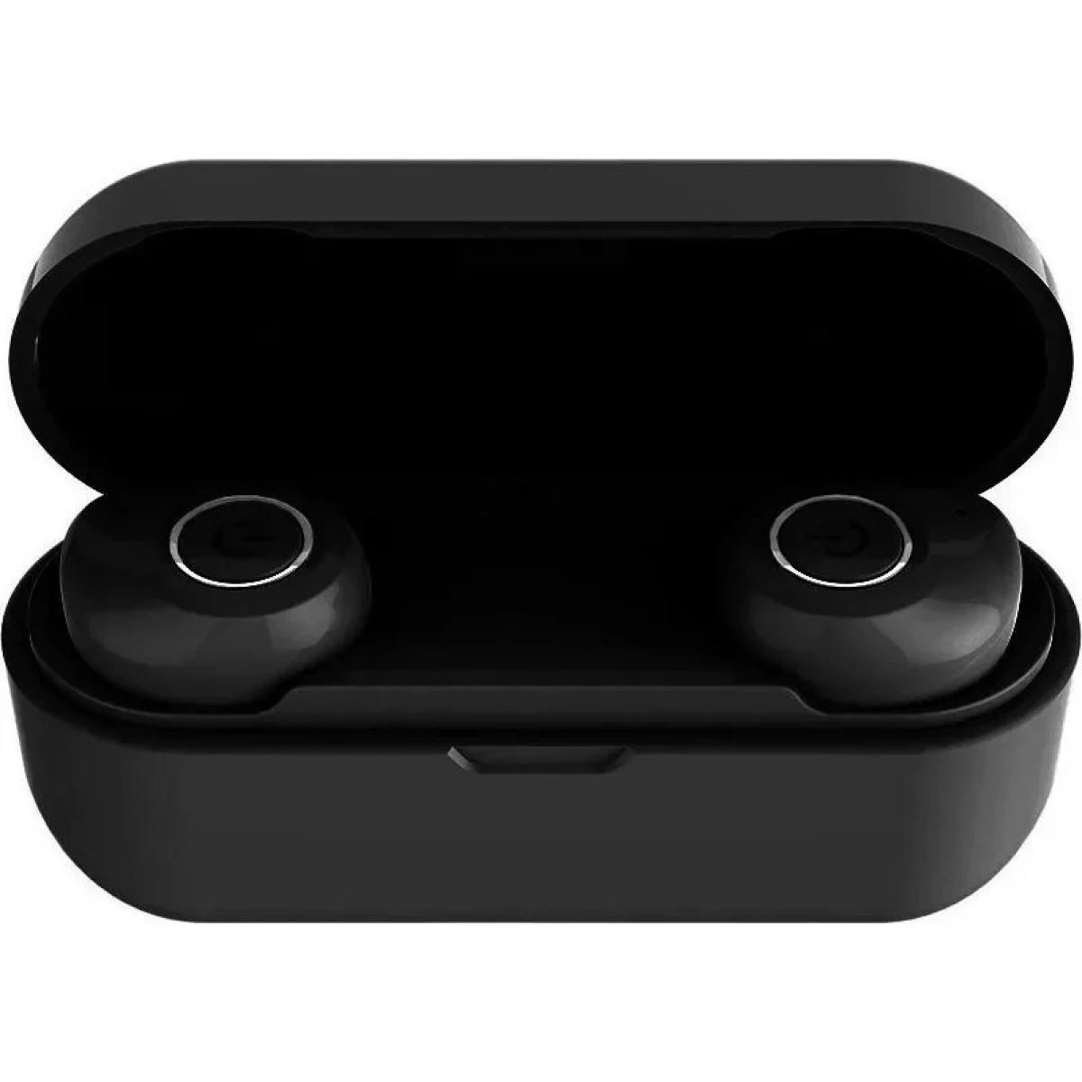 Gjby TWS-02 In-ear Bluetooth Handsfree Μαύρο