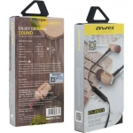 Awei ES80TY In-ear Handsfree με Βύσμα 3.5mm Μπλε