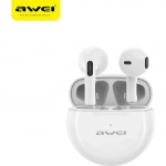 Awei T17 Earbud Bluetooth Handsfree Λευκό