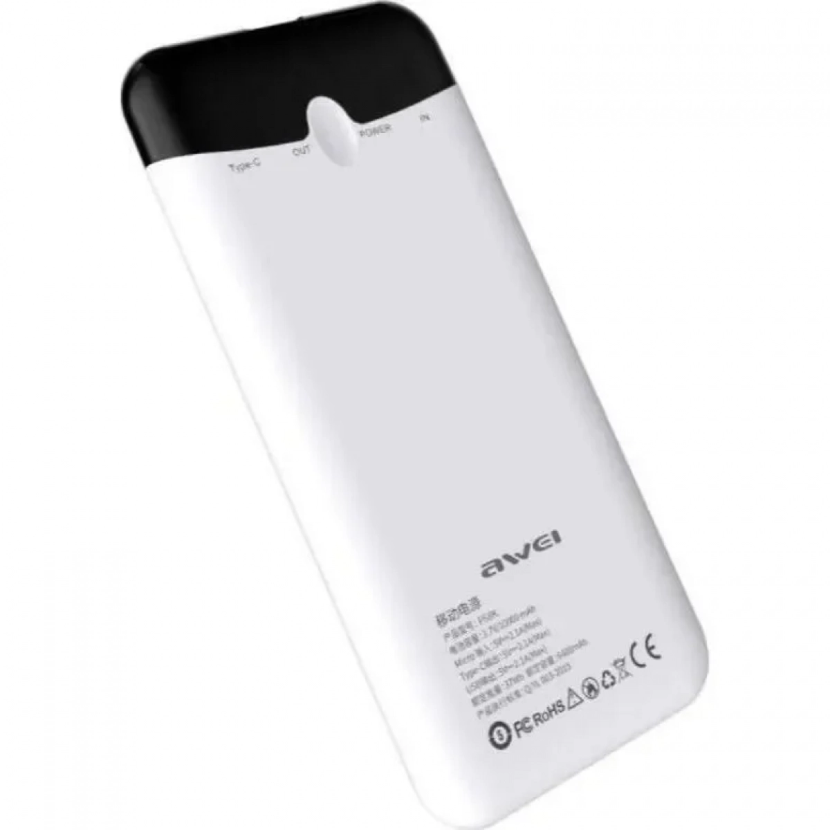 Awei P68K 10000mAh Λευκό