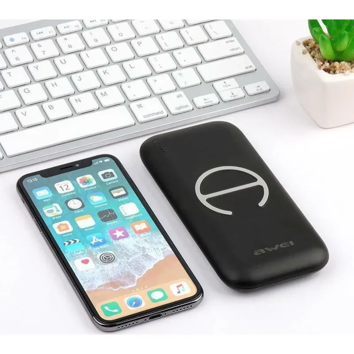 Awei P21K 12000mAh Λευκό - Image 2