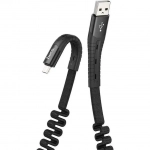 Hoco Flat USB 2.0 to micro USB Cable Μαύρο 1.2m (U78)