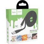 Hoco Regular USB 2.0 to micro USB Cable Μαύρο 1m (X42)