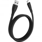 Hoco Regular USB 2.0 to micro USB Cable Μαύρο 1m (X42)