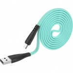 Hoco Regular USB 2.0 to micro USB Cable Πράσινο 1m (X42)