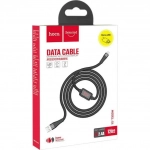 Hoco Braided USB 2.0 to micro USB Cable Κόκκινο 1.2m (S4)