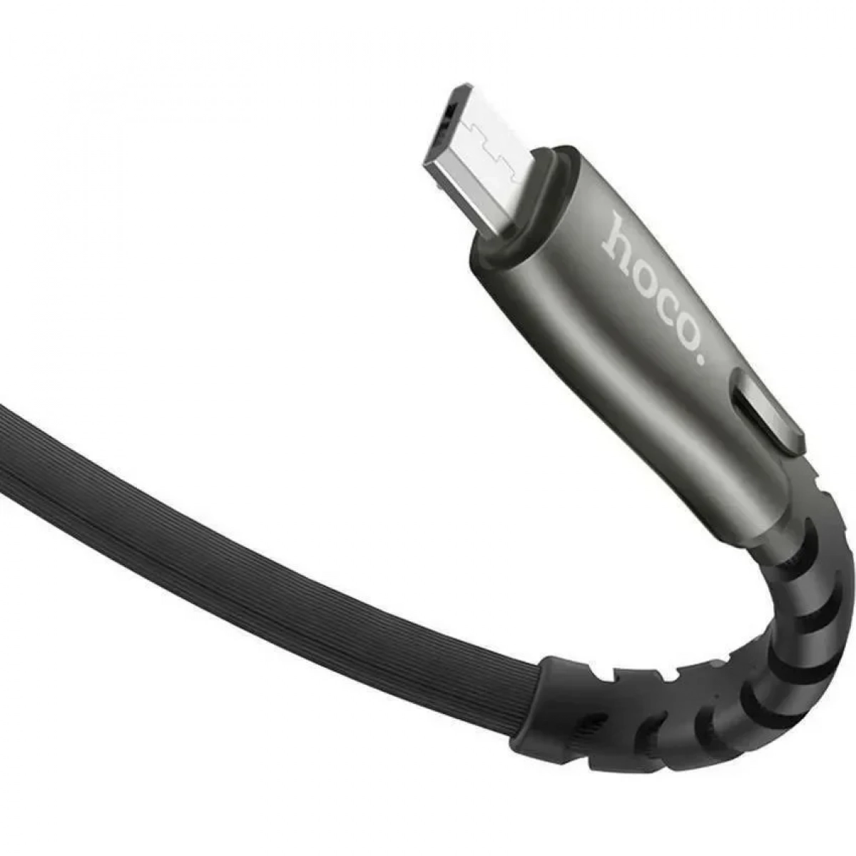 Hoco Braided USB 2.0 to micro USB Cable Μαύρο 1.2m (U58 Core)