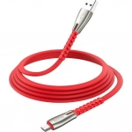 Hoco Braided USB 2.0 to micro USB Cable Κόκκινο 1.2m (U58 Core)
