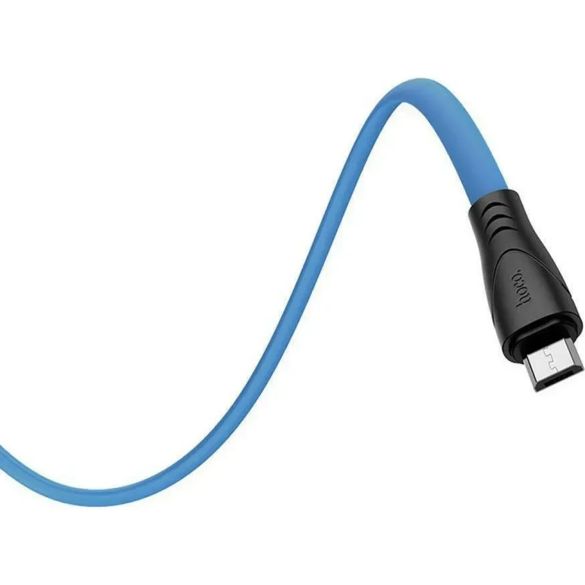 Hoco Regular USB 2.0 to micro USB Cable Μπλε 1m (X42)
