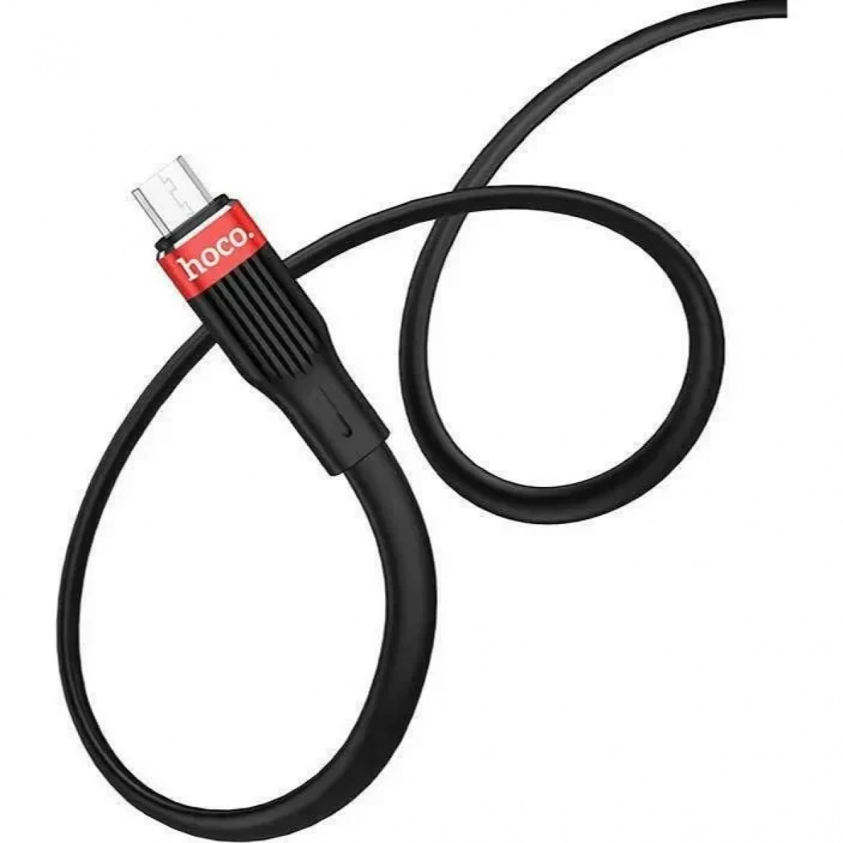 Hoco Regular USB 2.0 to micro USB Cable Μαύρο 1.2m (U72)