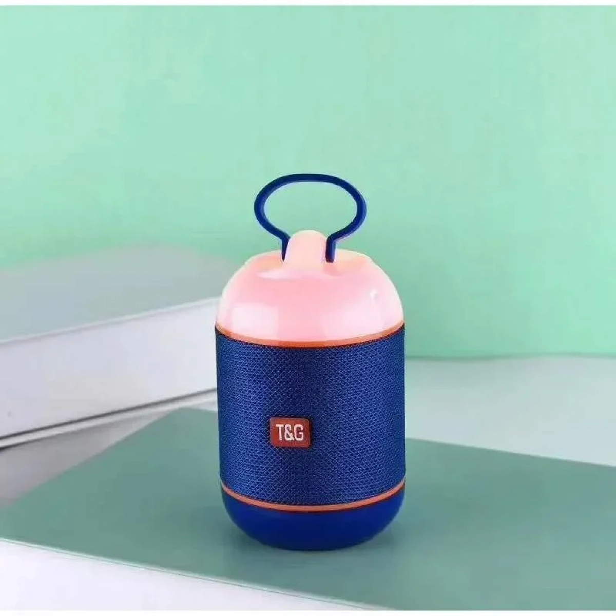 T&G TG-605 Ηχείο Bluetooth 5W με Ραδιόφωνο Blue