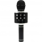 WSTER Ασύρματο Μικρόφωνο Karaoke WS-858L σε Μαύρο Χρώμα