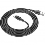 Hoco Magnetic USB 2.0 to micro USB Cable Μαύρο 1m (X52 Sereno)