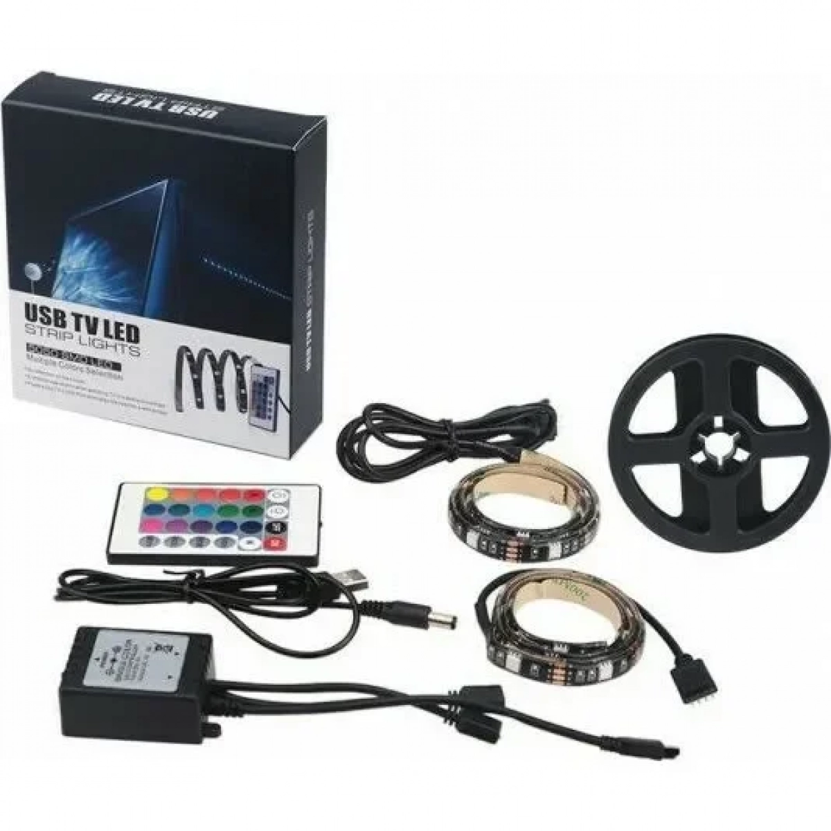 Ταινία LED RGB 2x50cm SMD5050 USB (5V) GKI-100355