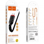 Hoco Braided USB 2.0 to micro USB Cable Μαύρο 1m (Victory X59)