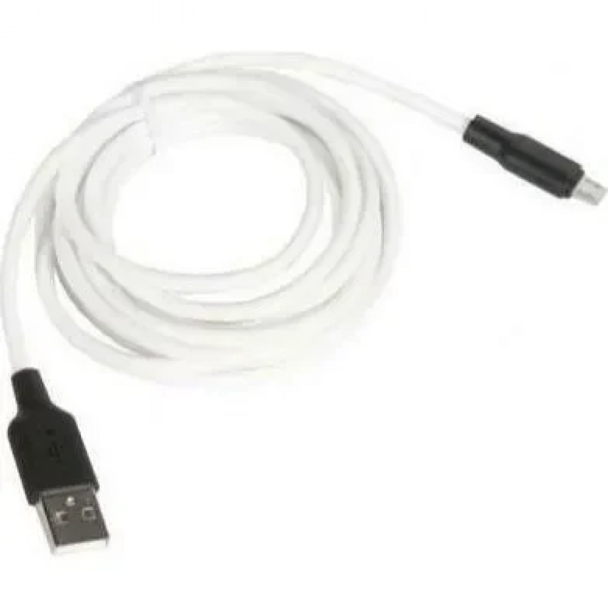 Hoco Regular USB 2.0 to micro USB Cable Λευκό 2m (X21 Plus)