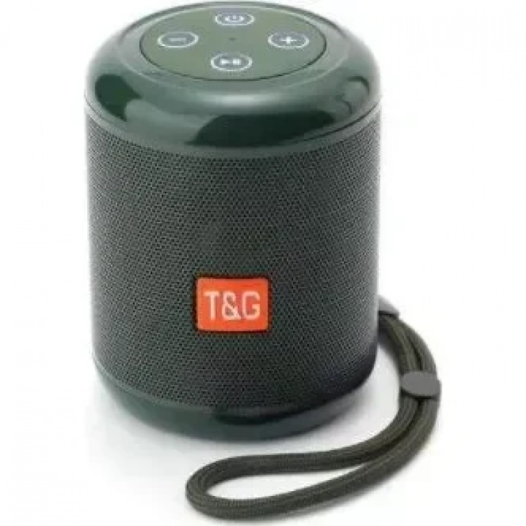 T&G TG-519 Ηχείο Bluetooth 5W με 3 ώρες Λειτουργίας Green