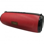 Kimiso KM-201 Ηχείο Bluetooth 10W με Ραδιόφωνο και 4 ώρες Λειτουργίας Red