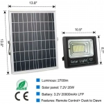 Στεγανός Προβολέας IP66 Ισχύος 60W με Τηλεχειριστήριο 166970