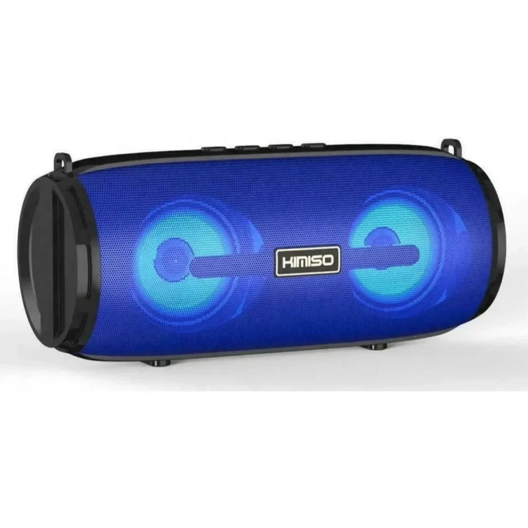 Kimiso KM-201 Ηχείο Bluetooth 10W με Ραδιόφωνο και 4 ώρες Λειτουργίας Blue