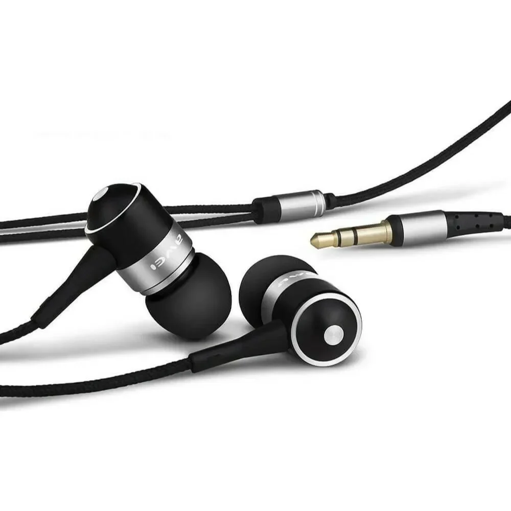 Awei ES-Q3 In-ear Handsfree με Βύσμα 3.5mm Ασημί