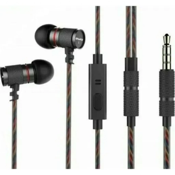 Awei ES-660i In-ear Handsfree με Βύσμα 3.5mm Μαύρο