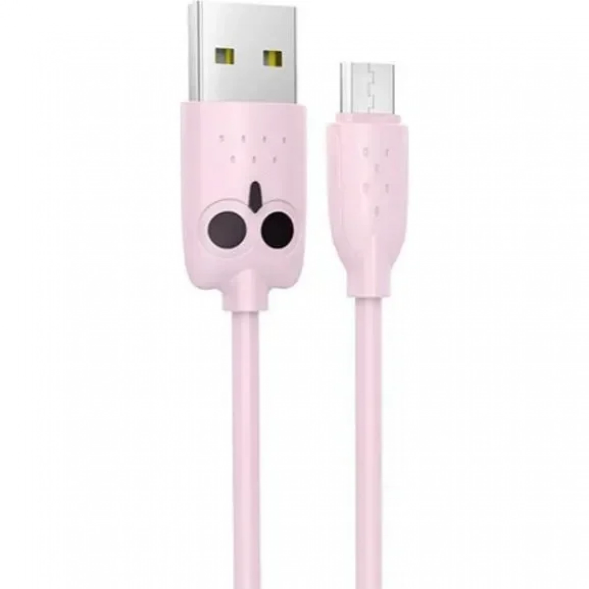 Hoco KX1 Regular USB 2.0 to micro USB Cable Ροζ 1m (PP806158)