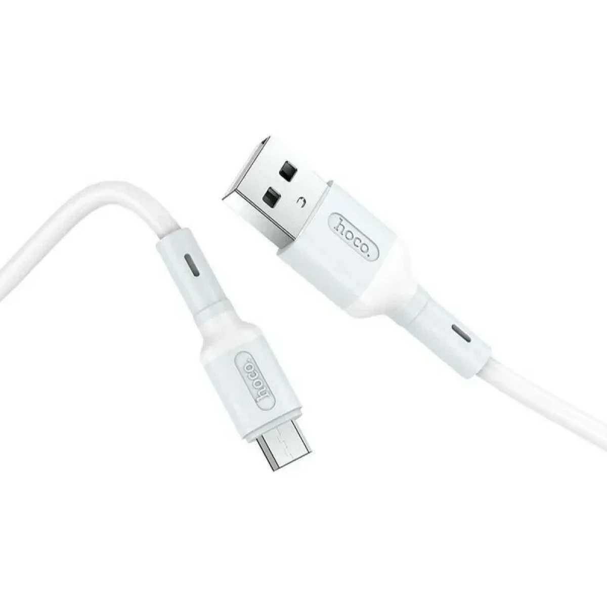 Hoco X65 Prime Regular USB 2.0 to micro USB Cable Λευκό 1m