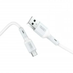 Hoco X65 Prime Regular USB 2.0 to micro USB Cable Λευκό 1m