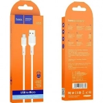 Hoco X65 Prime Regular USB 2.0 to micro USB Cable Λευκό 1m