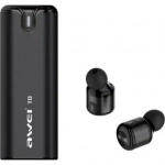 Awei T8 In-ear Bluetooth Handsfree Μαύρο