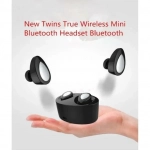 Awei Twins K2 In-ear Bluetooth Handsfree Μαύρο
