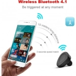 Awei Twins K2 In-ear Bluetooth Handsfree Μαύρο