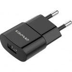 Awei Φορτιστής με Θύρα USB-A και Καλώδιο micro USB Μαύρος (C-13T)