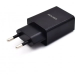 Awei Φορτιστής με Θύρα USB-A και Καλώδιο micro USB Μαύρος (C-13T)