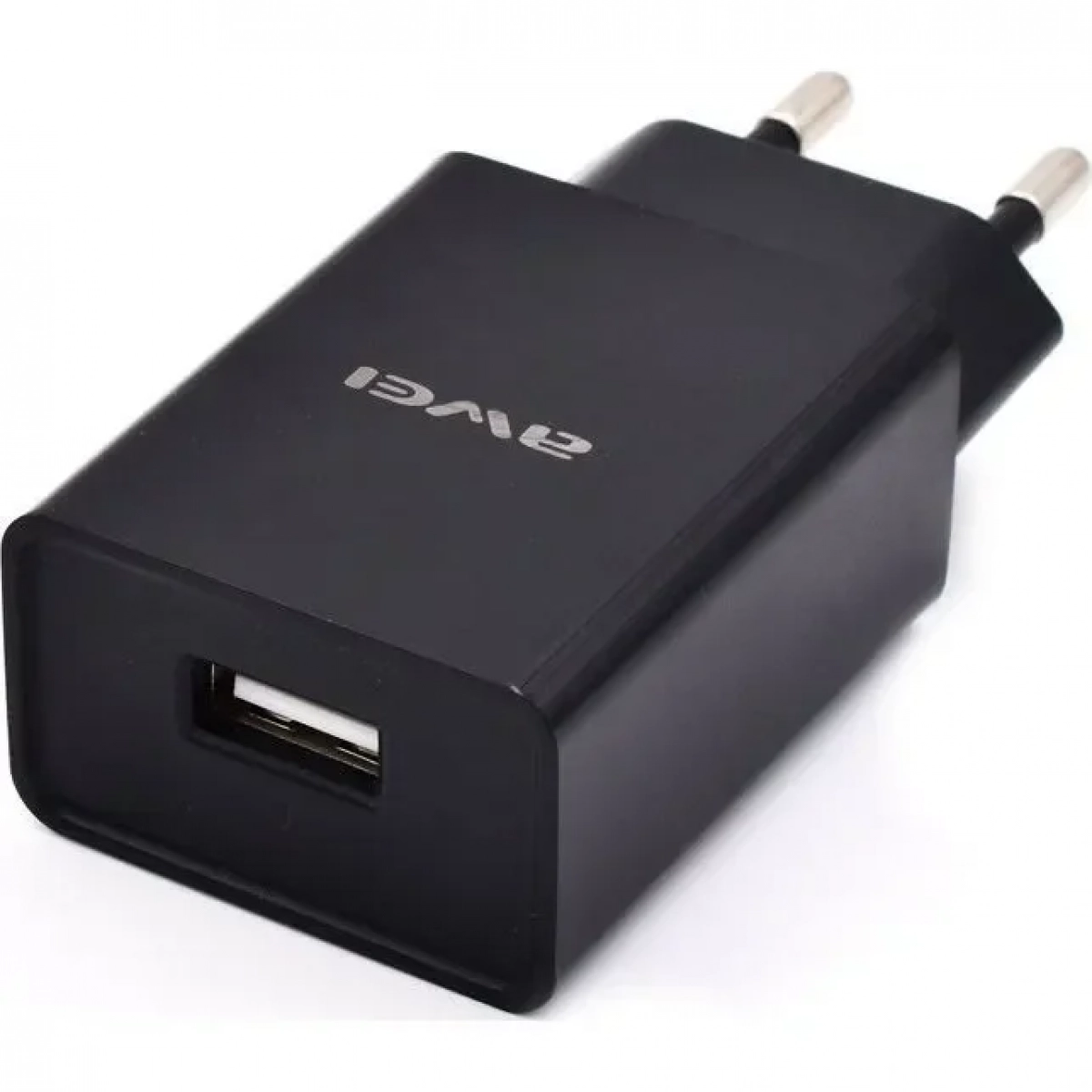 Awei Φορτιστής με Θύρα USB-A και Καλώδιο micro USB Μαύρος (C-13T)