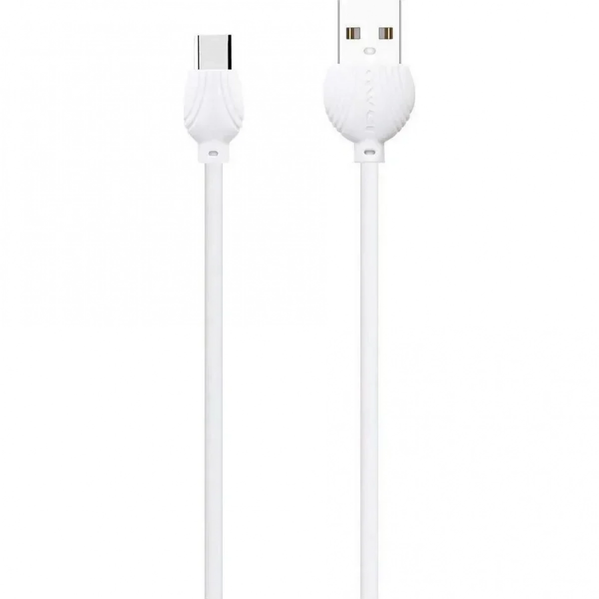 Awei Regular USB 2.0 Cable USB-C male - USB-A male Λευκό 1m (CL-62-WH)