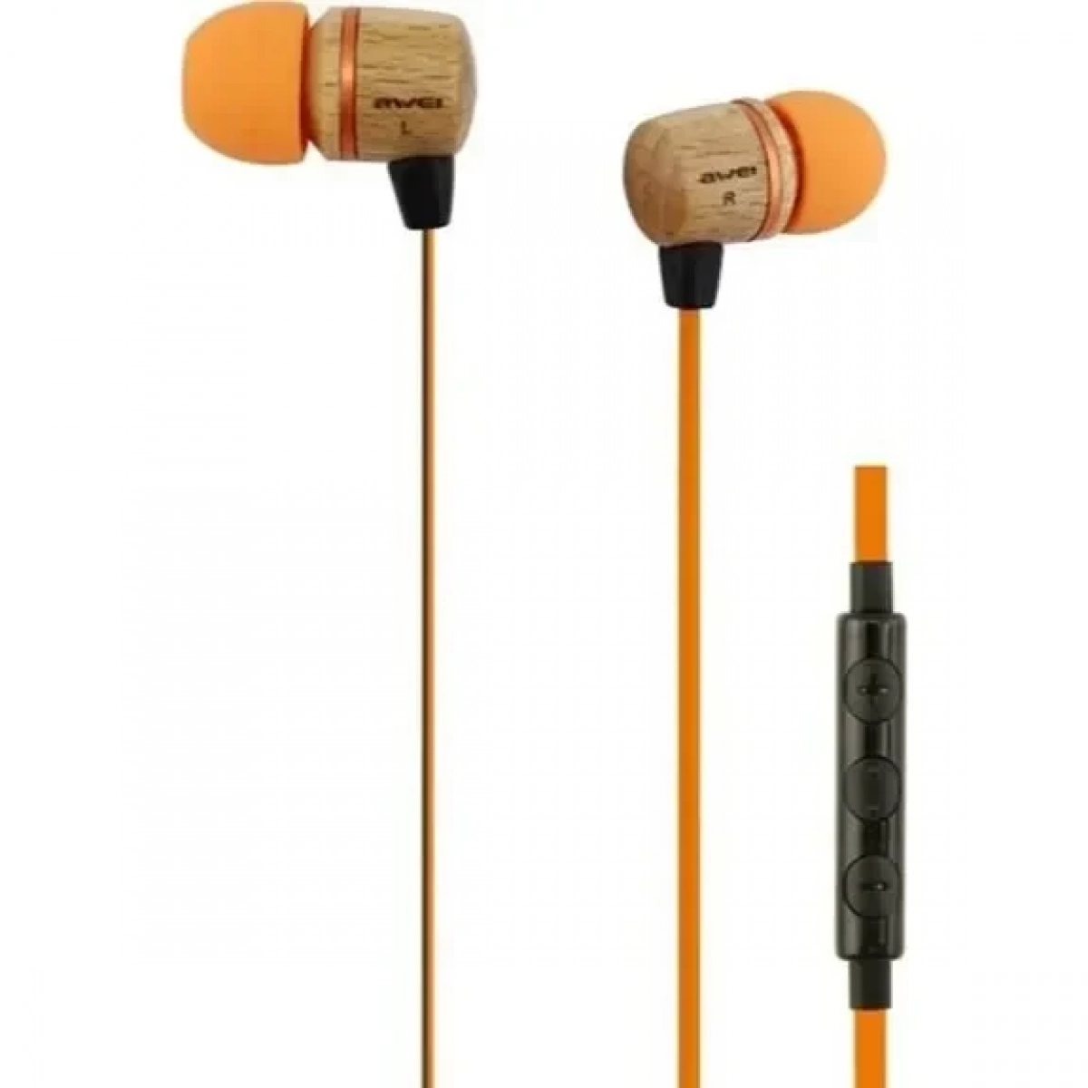 Awei ES16Hi In-ear Handsfree με Βύσμα 3.5mm Πορτοκαλί