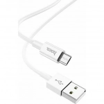 Hoco X64 Regular USB 2.0 to micro USB Cable Λευκό 1m (40τμχ)
