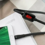 Hoco Flat USB 2.0 to micro USB Cable Μαύρο 1.2m (S4)
