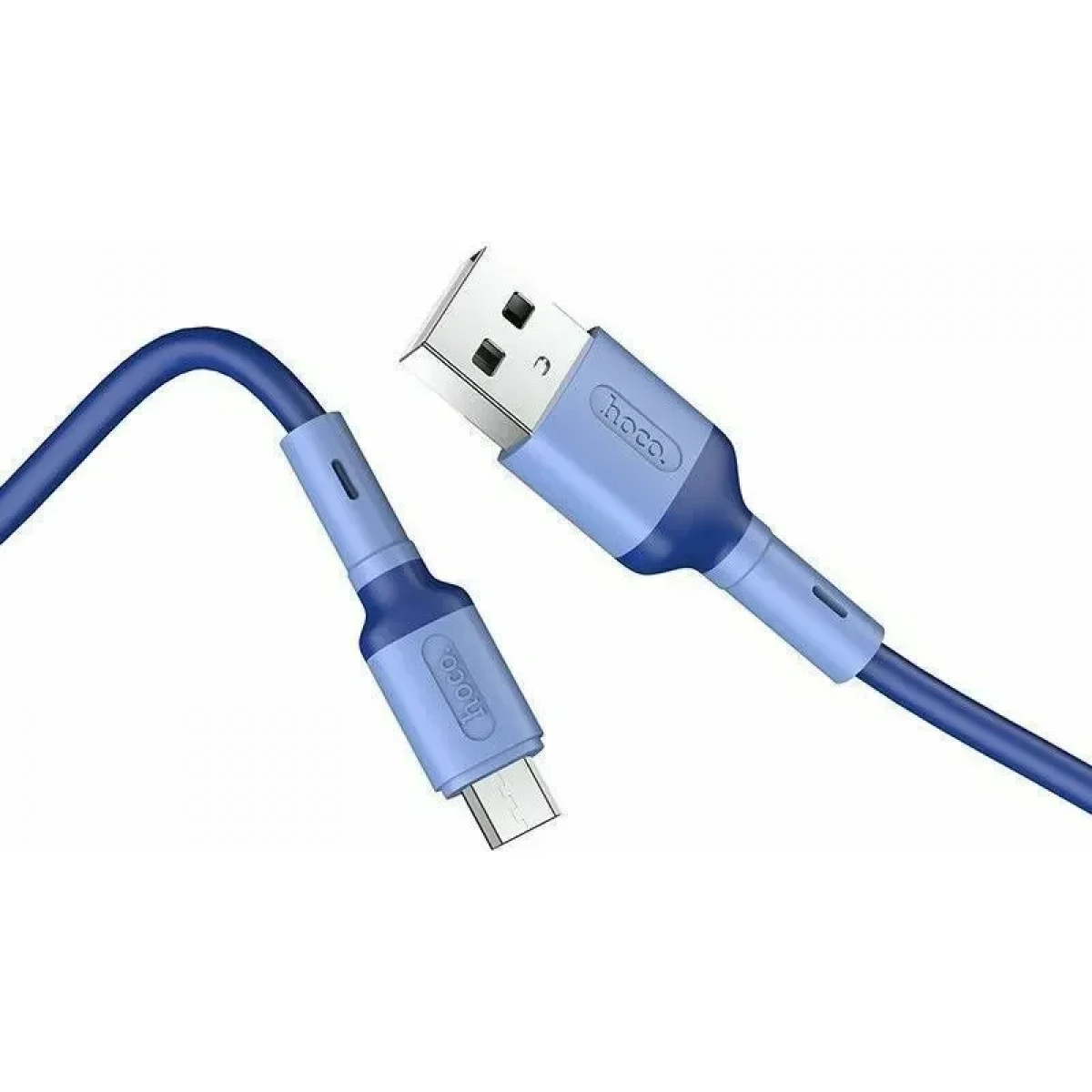 Hoco X65 Prime Regular USB 2.0 to micro USB Cable Μπλε 1m