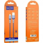 Hoco X65 Prime Regular USB 2.0 to micro USB Cable Μπλε 1m