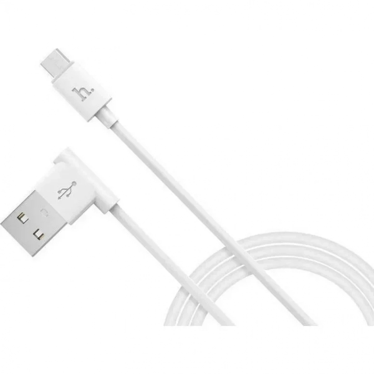 Hoco Regular USB 2.0 to micro USB Cable Λευκό 1.2m