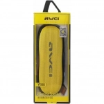 Awei Y200 Ηχείο Bluetooth 9W με 8 ώρες Λειτουργίας Black/Yellow