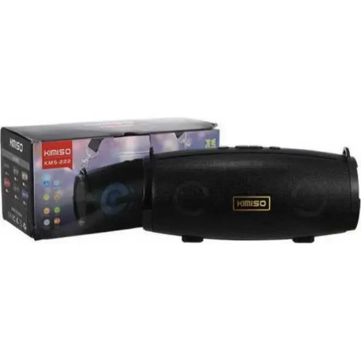 Kimiso KMS-222 Ηχείο Bluetooth 6W με 3 ώρες Λειτουργίας Black