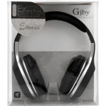 Gjby GJ-28 Ενσύρματα Over Ear Ακουστικά Μαύρα