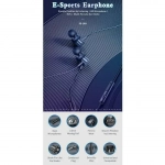 Awei ES-180i In-ear Handsfree με Βύσμα 3.5mm Μαύρο