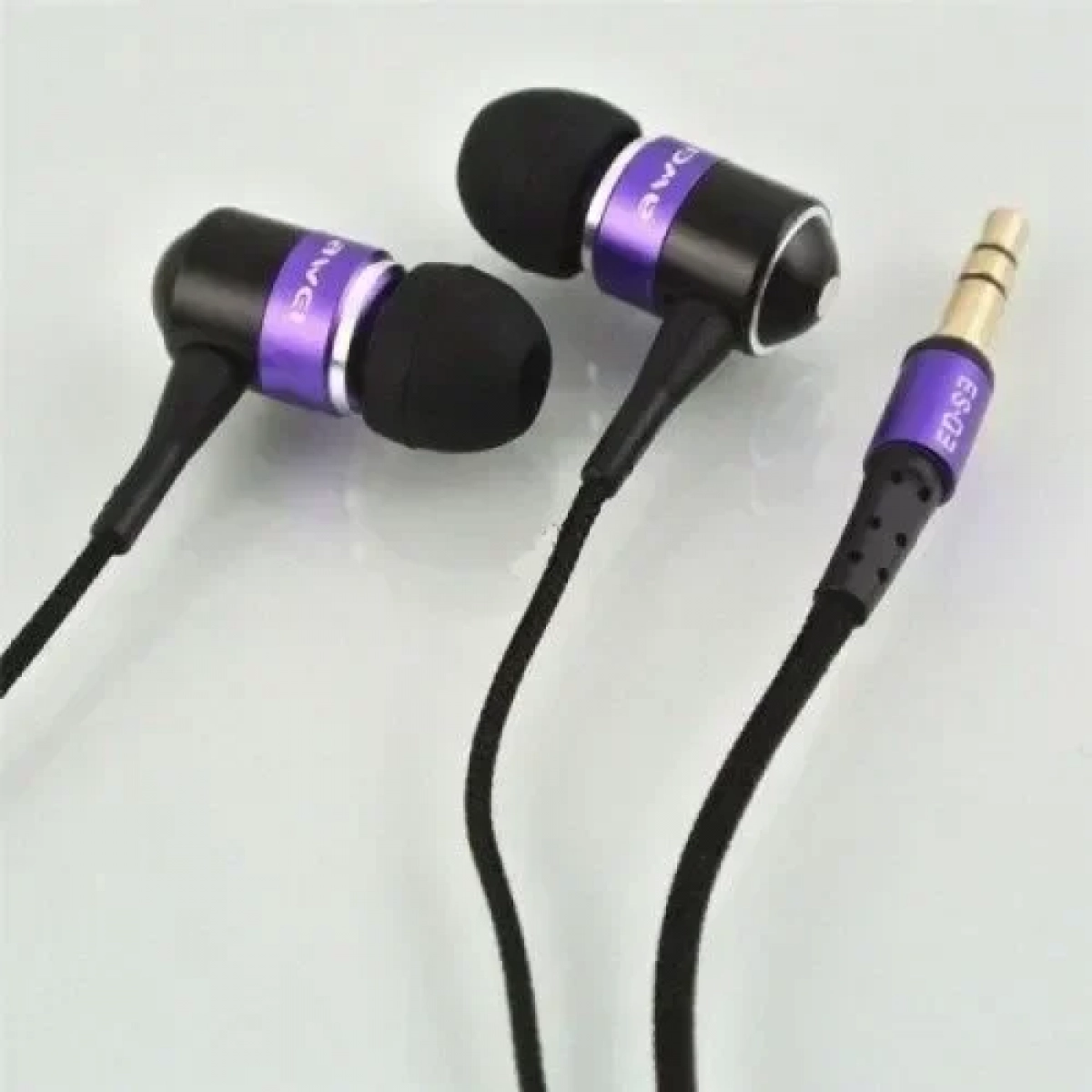 Awei Q3i In-ear Handsfree με Βύσμα 3.5mm Μωβ