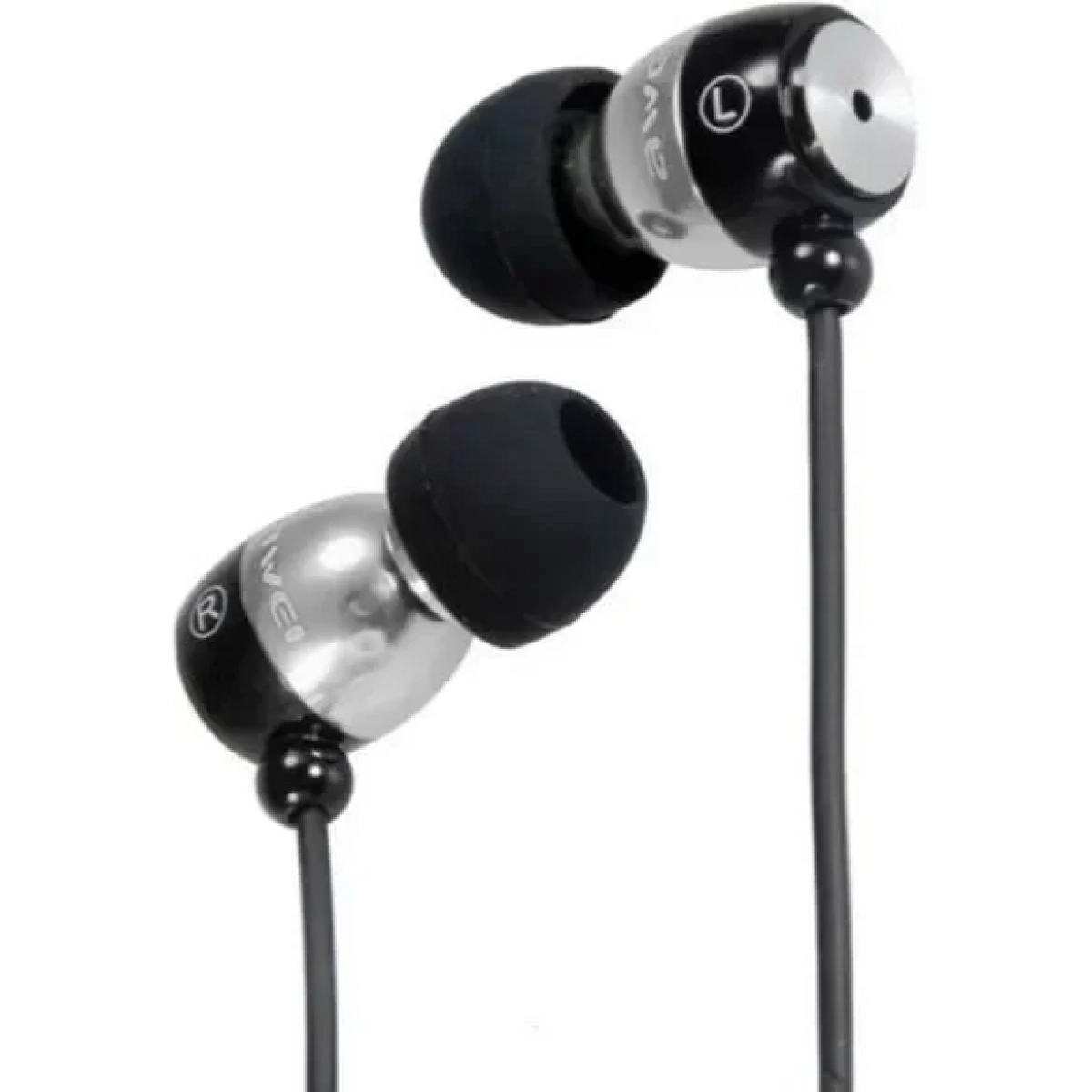 Awei Q38i In-ear Handsfree με Βύσμα 3.5mm Ασημί