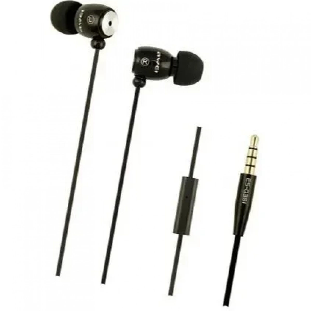 Awei Q38i In-ear Handsfree με Βύσμα 3.5mm Μαύρο